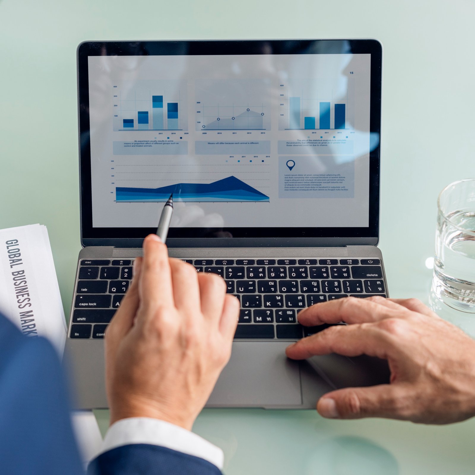 Bawabat analytics dashboard